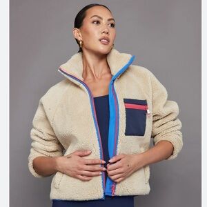 Carbon38 Contrast Sherpa Jacket